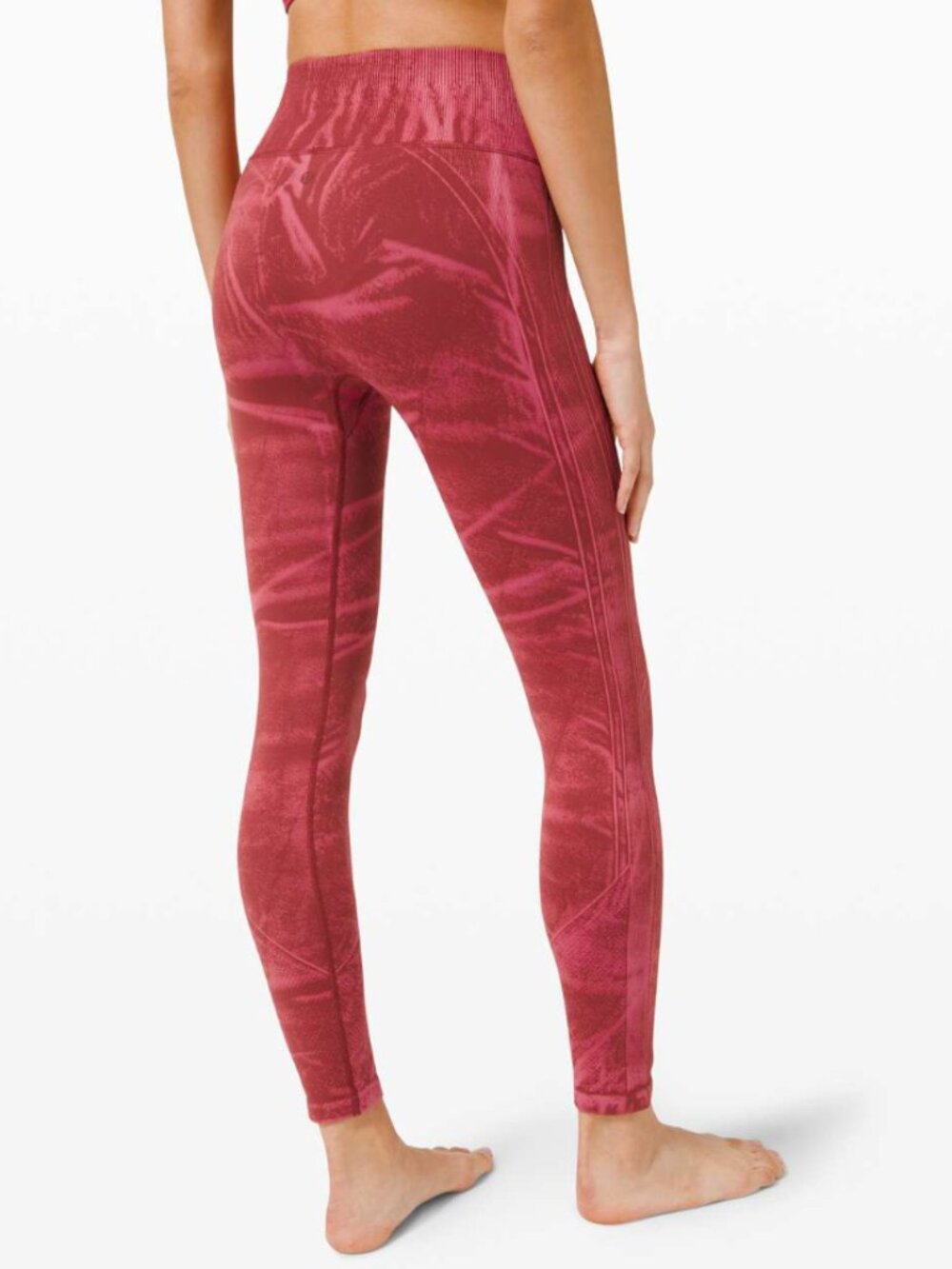 Lululemon Ebb to Street Tight *Wash in Stone Wash Chianti size 6
